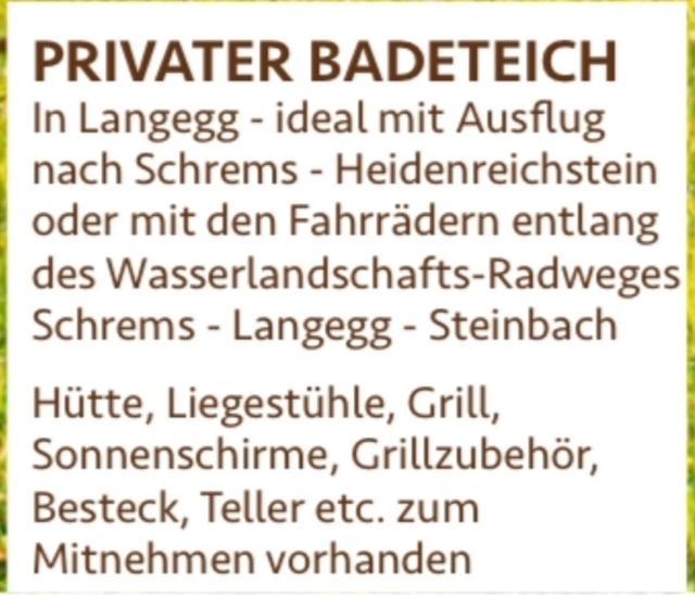 Sommerfrische Waldviertel Kirchberg am Walde Zewnętrze zdjęcie